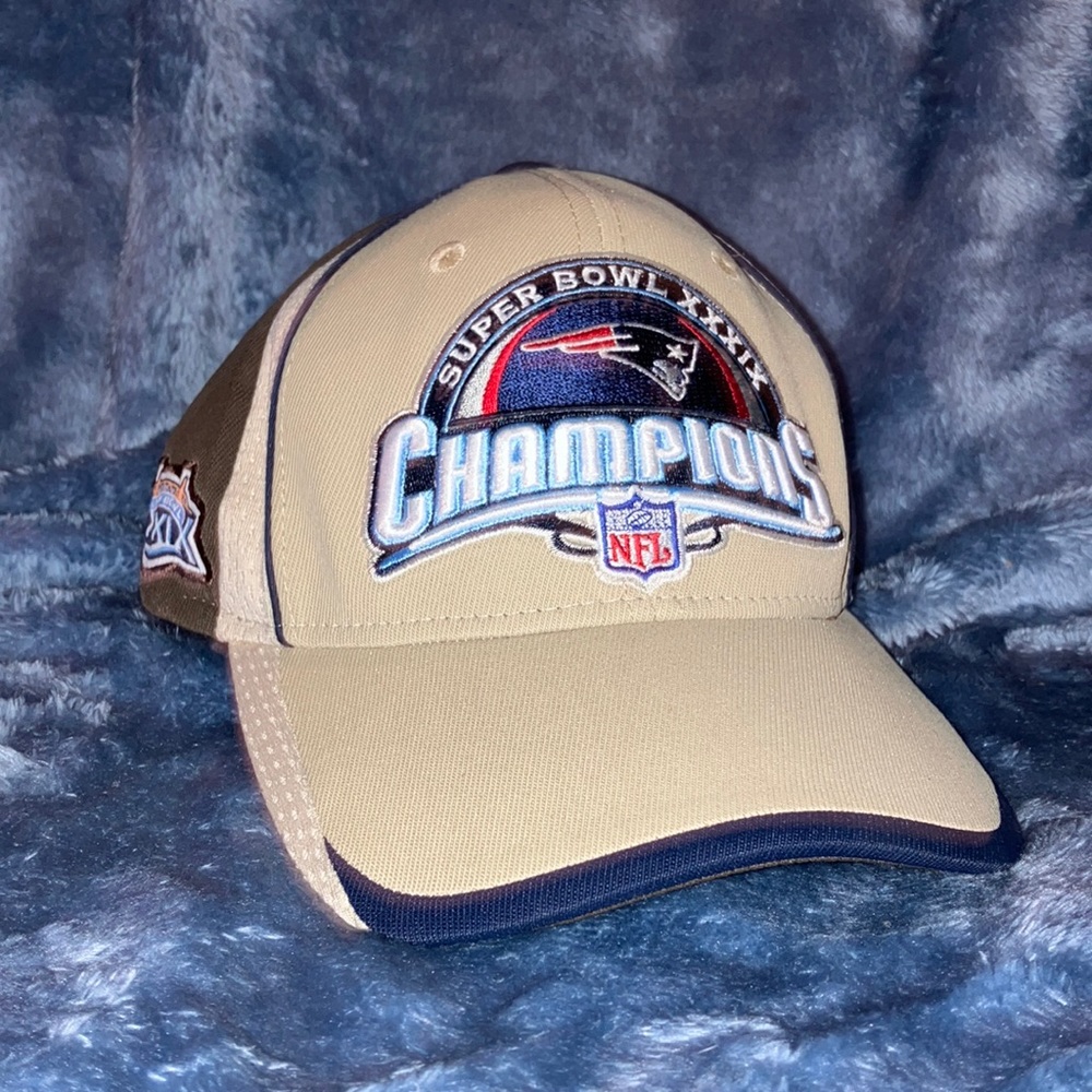 Vintage Official NFL New England Patriots Super Bowl XXXIX Champions Hat